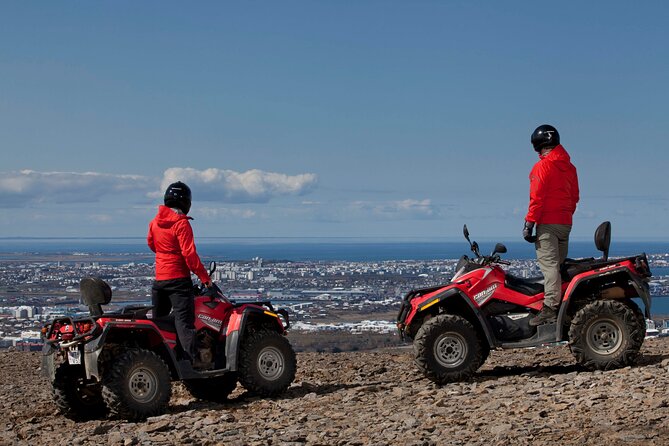 1 Hour ATV Quad Tour : Pick up from Reykjavik (2 persons per ATV) - ATV basics and safety: beginner-friendly, not “wing it”