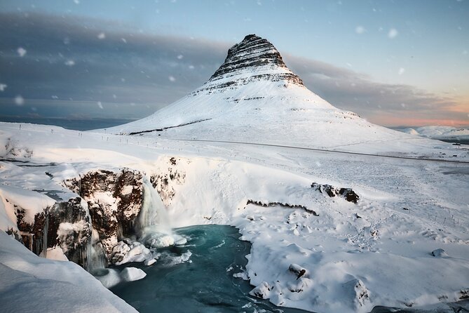 8 Day Winter Circle Tour, Ring Route of Iceland with Snæfellsnes Peninsula - Day 2: South coast waterfalls, Vík black sand, and Sólheimajökull glacier hike