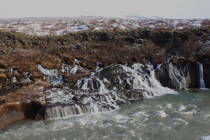8 Day Winter Circle Tour, Ring Route of Iceland with Snæfellsnes Peninsula - Day 5: Krafla geothermal color at Námafjall, Dark Castles lava fields, and Godafoss