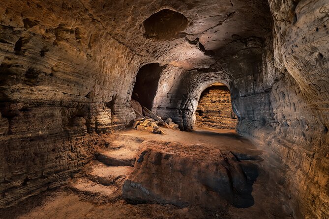 Ancient Historical Site Tour at the Caves of Hella - Ægissíða, right outside Vik: a cave tour with farm energy