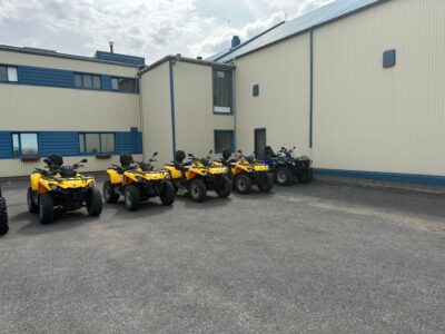 ATV guided trip close to dettifoss iceland - Meeting spot by Ásbyrgi and the Dettifoss crossroad