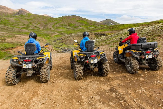 ATV & Rafting Full day adventure from Reykjavik - The switch to the Hvítá River: canyon rafting in an easy category