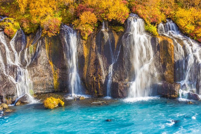 Borgarfjörður - Stop 1: Hraunfossar and the Lava Waterfalls Under Langjökull