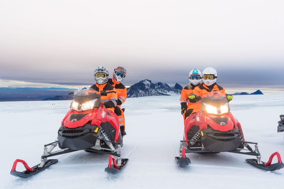 From Geysir: Snowmobiling & Ice Cave on Langjökull Glacier - Who this Langjökull snowmobile + ice cave day suits best