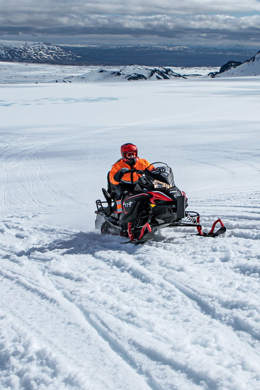 From Geysir: Snowmobiling & Ice Cave on Langjökull Glacier - Skjól, the super truck, and the real timing of your 5 hours