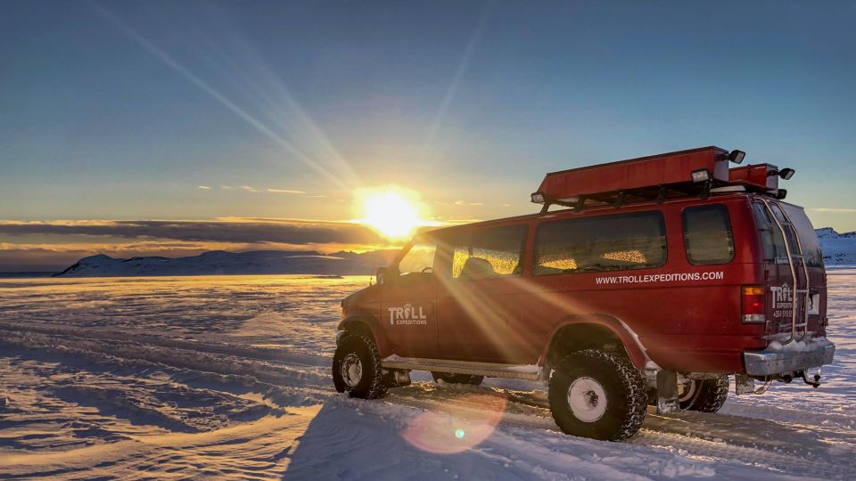 From Jökulsárlón: Crystal Blue Ice Cave Super Jeep Tour - Inside the Crystal Blue: what you’ll actually notice