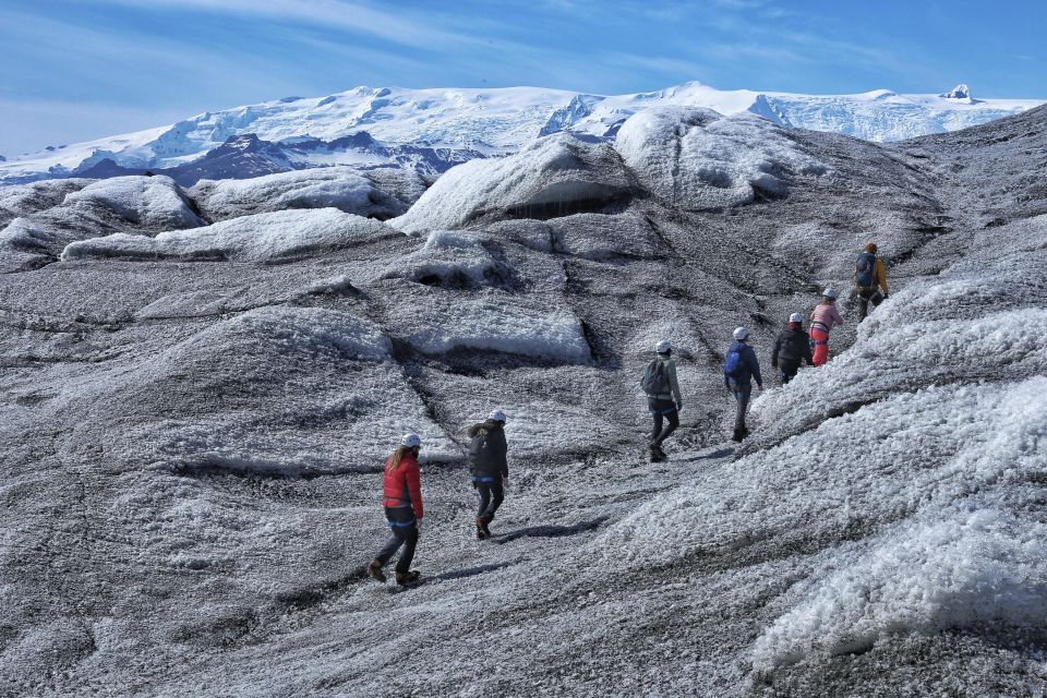 From Jökulsárlón: Ice Cave and Glacier Exploration Tour - Crevasses and Canyons on the Way In: why the walk is part of the story
