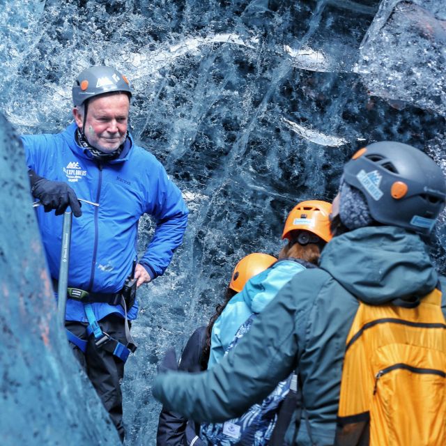 From Jökulsárlón: Ice Cave and Glacier Exploration Tour - Breiðamerkurjökull Glacier Walk: 4–6 km that feels bigger than it sounds