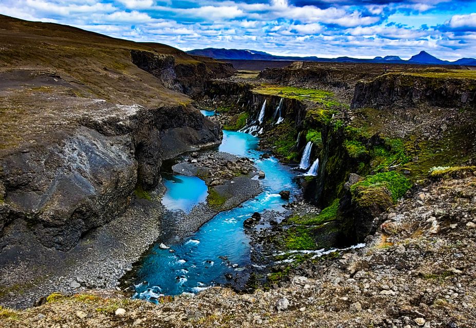 From Reykjavik: Day Tour to Landmannalaugar in a Super Jeep - Sigöldugljúfur, Walley of Tears, and the waterfall duo