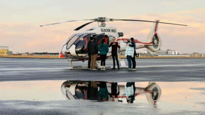 From Reykjavik: Fire And Ice Helicopter Tour with 2 Landings - The flight approach: Glymur and big-scale views without the hike