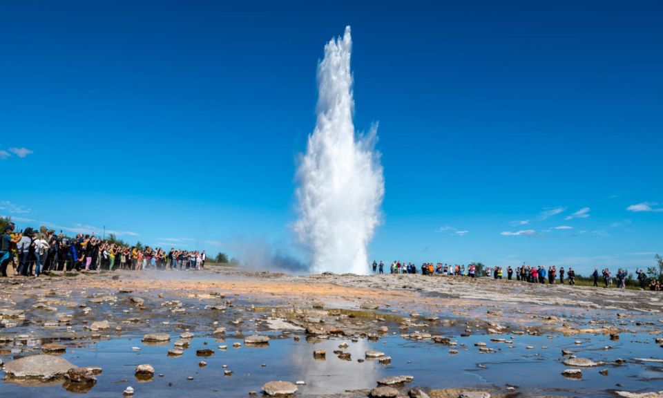 From Reykjavik: Full Day Whale Watching & Golden Circle Tour - Reykjavík Old Harbour to Open Water: What to Expect Onboard