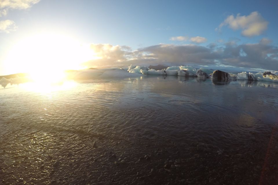 From Reykjavik: Glacier Lagoon Boat Ride, Diamond Beach Tour - Seljalandsfoss and Stjórnarfoss on the way back: two waterfall experiences, different moods