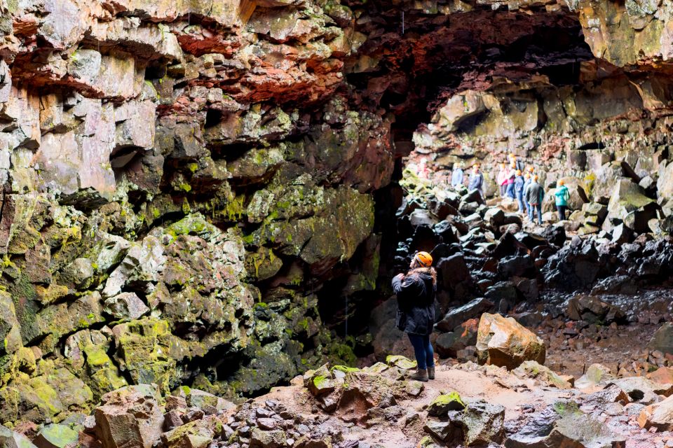 From Reykjavik: Golden Circle and Lava Caving Adventure - Gullfoss waterfall: three steps of lava history in action