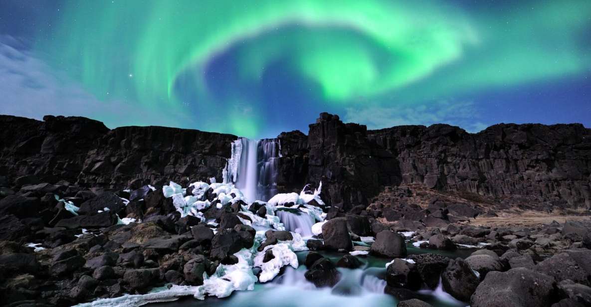 From Reykjavik: Golden Circle and Northern Lights Combo - Geysir and Strokkur in Haukadalur: boiling earth, close-up reality