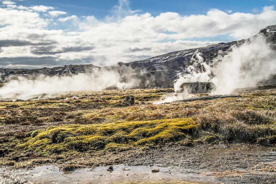 From Reykjavik: Golden Circle, Kerid, & Secret Lagoon Tour - Gullfoss waterfall: the spray is part of the experience
