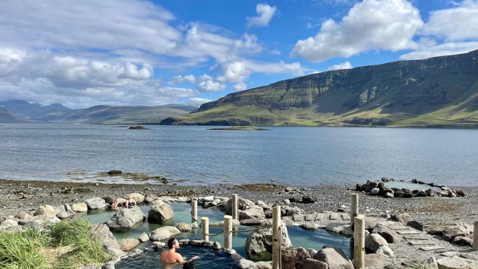 From Reykjavík: Golden Circle Route & Hvammsvik Hot Spring - A full-day Golden Circle route that ends in whale-fjord steam