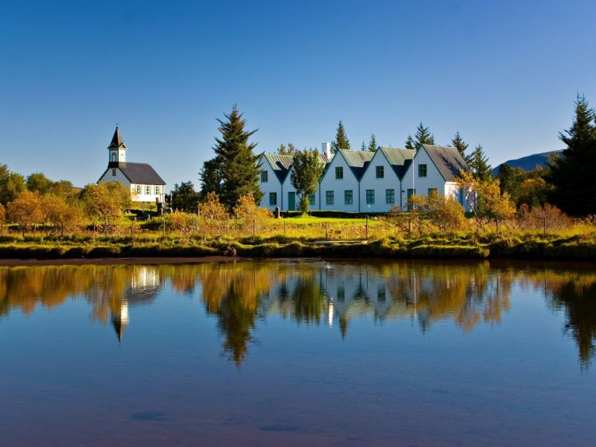 From Reykjavik: Golden Circle & Secret Lagoon Guided Tour - Geysir and Strokkur: standing close to an eruption