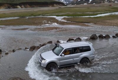 From Reykjavik: Highlands Jeep Tour & Landmannalaugar Hike - Hjálparfoss and the basalt columns: waterfalls with a science lesson