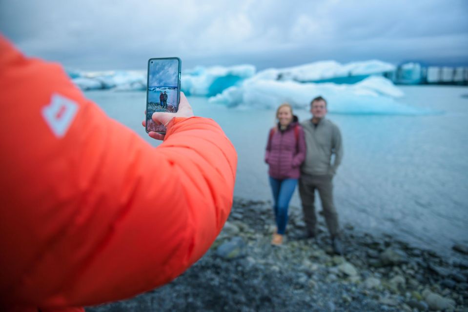 From Reykjavik: Jökulsárlón Glacier Lagoon and Diamond Beach - The Boat Cruise Choice at Jökulsárlón (40 Minutes When Selected)