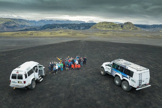 From Reykjavik: Katla Ice Cave and South Coast Day Tour - Skógafoss: big waterfall energy with time for the view