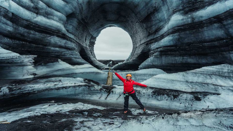 From Reykjavík: Katla Ice Cave and South Coast Tour - Skógafoss: Big Water, Built-In Photo Options