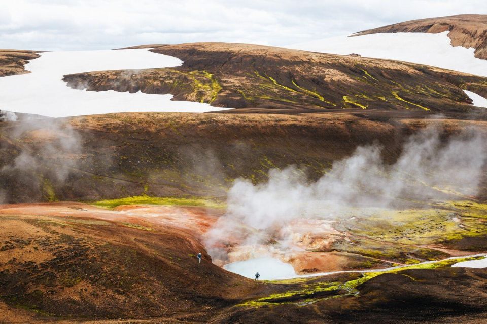 From Reykjavík: Landmannalaugar Day Hike - The hot-spring soak: warm and cold mixing under Laugahraun