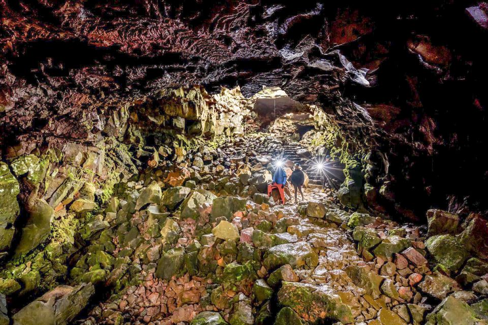 From Reykjavik: Raufarhólshellir Lava Tunnel by Bus - Gear up: helmet, flashlight, and the cold reality inside