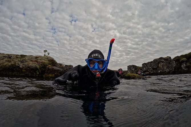 From Reykjavik- Silfra Snorkeling transfer included - Dry suit reality check: warm body, colder face