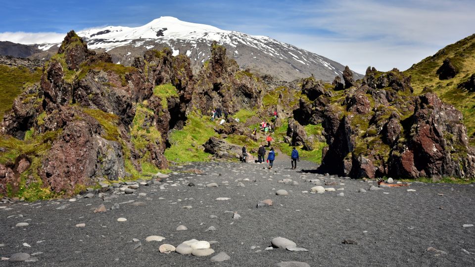 From Reykjavik: Snaefellsnes National Park - Small Group - Djúpalónssandur beach: rugged shore time, plus a longer look than a quick photo stop
