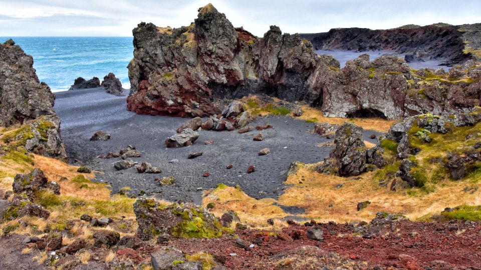 From Reykjavik: Snaefellsnes National Park - Small Group - Coast drive highlights: Breiðafjörður, cliffs, and that not-black-sand beach