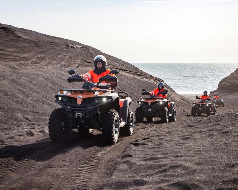 From Reykjavik: South Coast, Plane Wreck, & Beach ATV Tour - Skógafoss waterfall: classic power, timed for good viewing