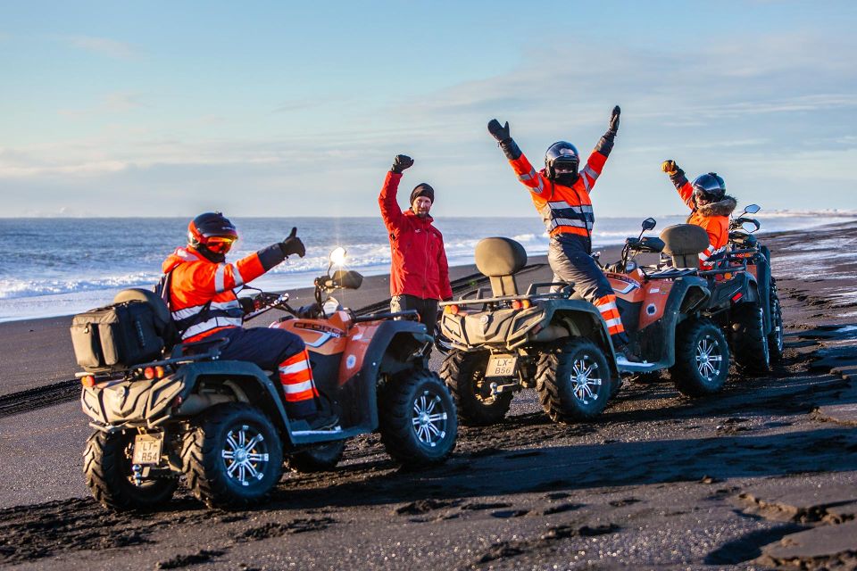 From Reykjavik: South Coast, Plane Wreck, & Beach ATV Tour - Seljalandsfoss: walking behind the falls (the payoff)