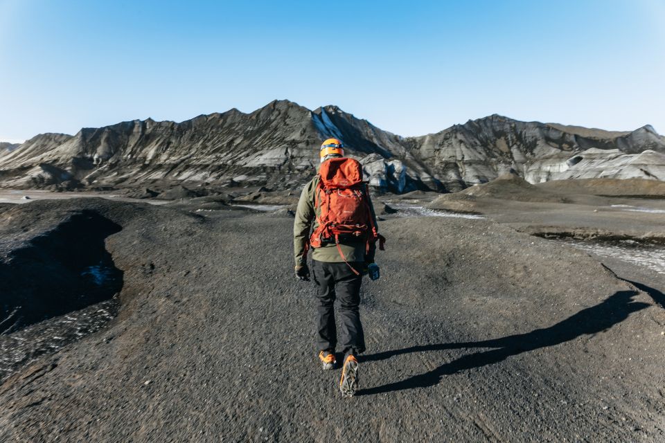 From Vik: Katla Ice Cave and Super Jeep Tour - Glacier walk basics: crampons, helmets, and pacing that works