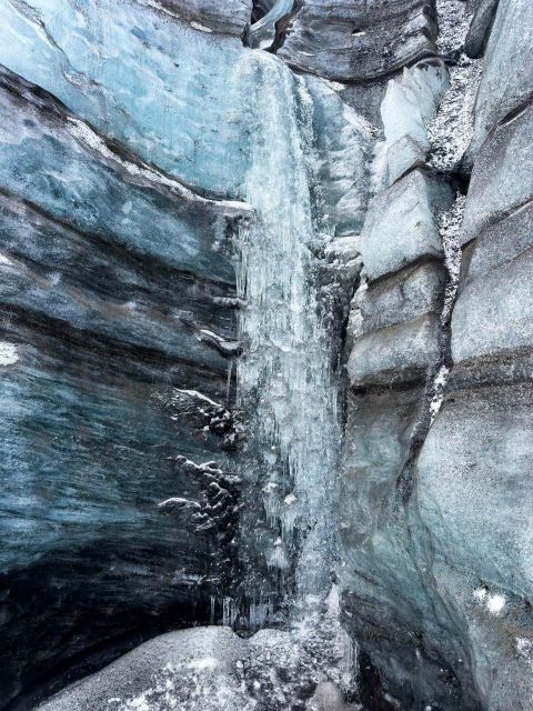 From Vik: Katla Ice Cave Small-Group Tour - Entering the Katla Ice Cave: what you’ll see inside (about 30 minutes)