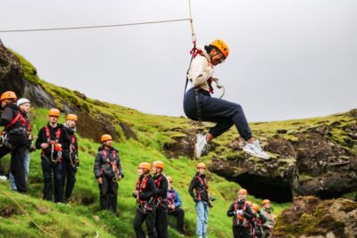 From Vík: Zipline and Hiking Adventure Tour - Getting fitted: harnesses, helmets, and guides who manage nerves