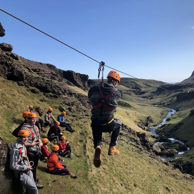 From Vík: Zipline and Hiking Adventure Tour - The Gentle Giant: the longest ride and the big adrenaline hit