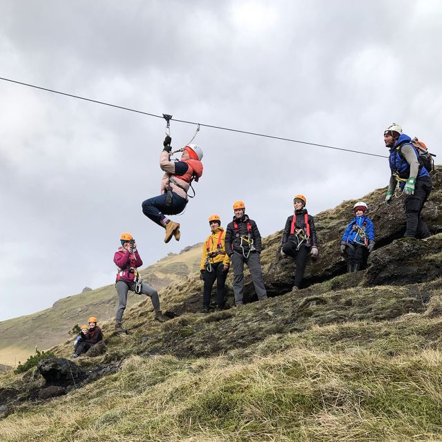 From Vík: Zipline and Hiking Adventure Tour - Leap of Faith over the river: the moment you’ll remember
