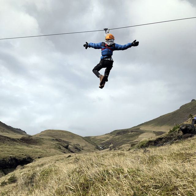 From Vík: Zipline and Hiking Adventure Tour - What to bring and how not to hate the hike