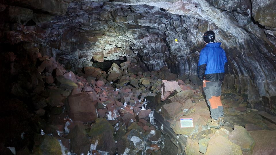 Geological Lava Tunnel Adventure - Arnarker Cave - Geology lessons that don’t feel like a lecture