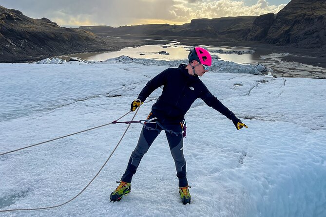 Glacier Adventure at Sólheimajökull Private Tour - Climbing on moulins and crevasse walls: how the guide picks the best spot
