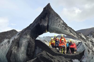 Glacier Hike, South Coast Iceland, Black Beach & Sky Lagoon - The Minibus Ride From Reykjavik (and the Short Break That Helps)