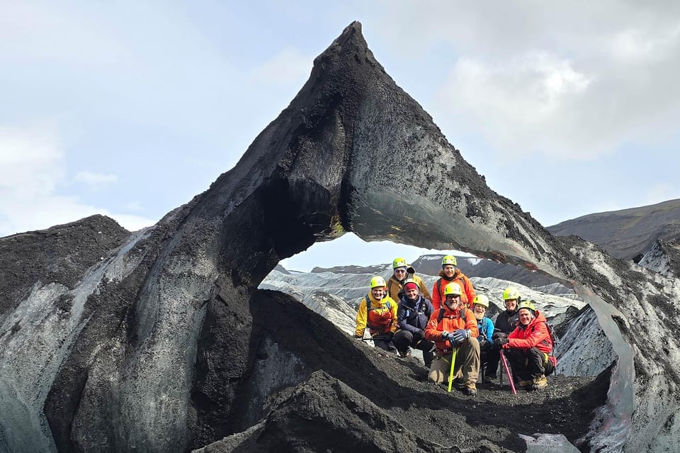 Glacier Hike, South Coast Iceland, Black Beach & Sky Lagoon - The Minibus Ride From Reykjavik (and the Short Break That Helps)