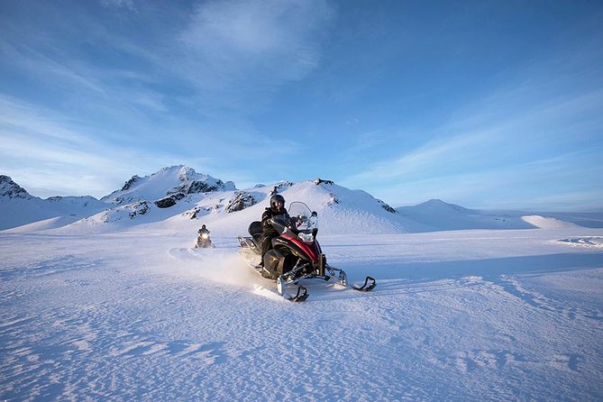 Golden Circle and Glacier Snowmobiling Day Trip from Reykjavik - Gullfoss Falls: the last big wow, before the long return