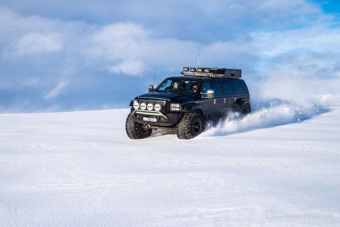 Golden Circle and Glacier Super Jeep Adventure - Langjökull glacier: the super-Jeep moment and optional add-ons