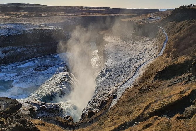 Golden Circle and Kerid Volcanic Crater Small-Group Day Tour - Geysir geothermal area and Strokkur: plan to watch eruptions, not just steam