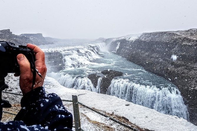 Golden Circle Private Day Tour - up to 9 passengers - Gullfoss Waterfall: Glacial Water, Real Wow Factor