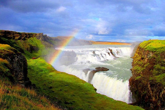 Golden Circle Tour - Private - Stop 3: Gullfoss Waterfall’s two-tier power (and rainbow odds)