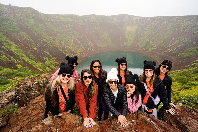 Golden Circle with Tomato Farm Lunch & Secret Lagoon Bathing - Geysir area: walking the boiling ground and watching Strokkur erupt