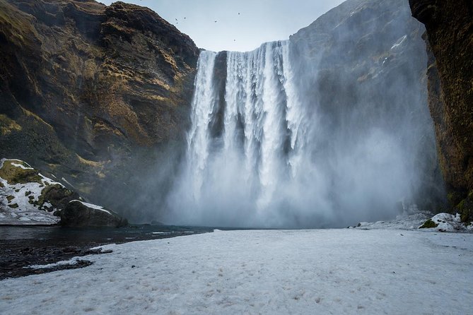 Guided Glacier Lagoon and Diamond Beach Day Trip from Reykjavik - Skógafoss: the waterfall you come for (and the one you remember)