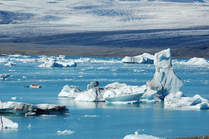 Guided Glacier Lagoon and Diamond Beach Day Trip from Reykjavik - Diamond Beach: black sand + glittering icebergs